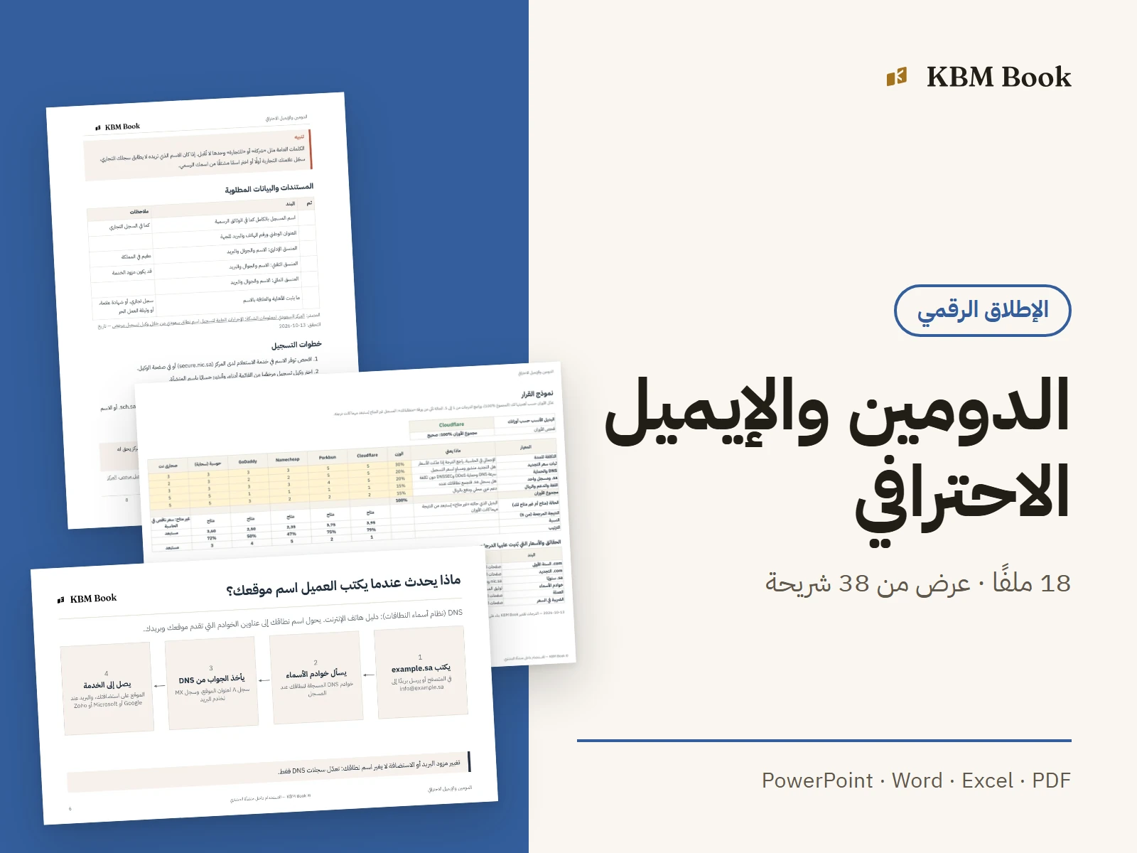 صورة منتج: الدومين والإيميل الاحترافي