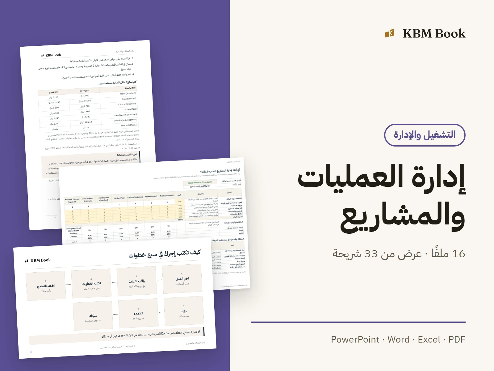 صورة منتج: إدارة العمليات والمشاريع