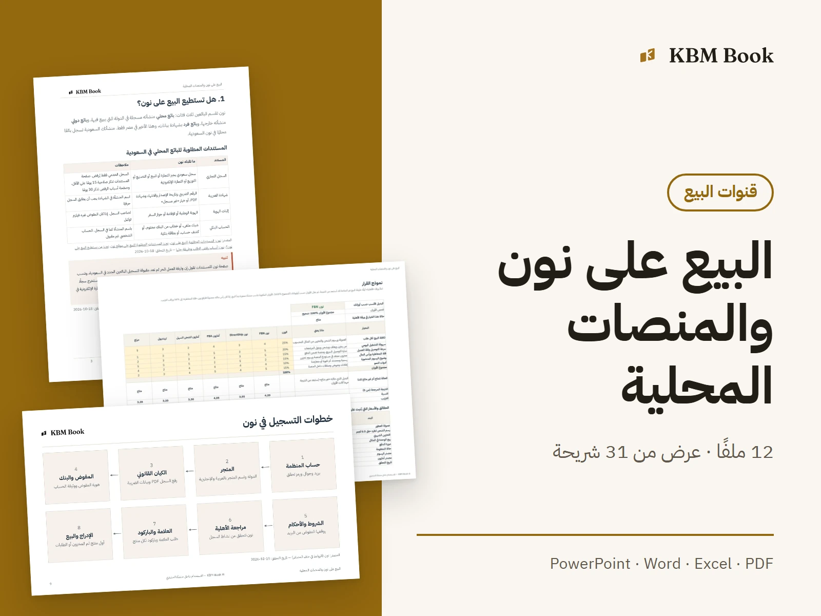 صورة منتج: البيع على نون والمنصات المحلية