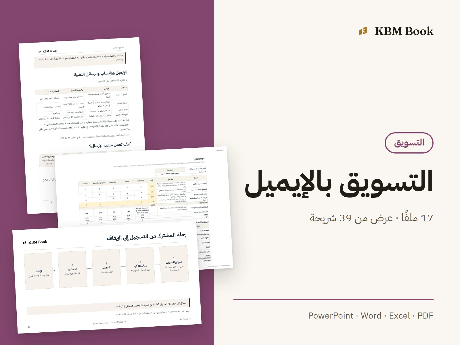 صورة منتج: التسويق بالإيميل