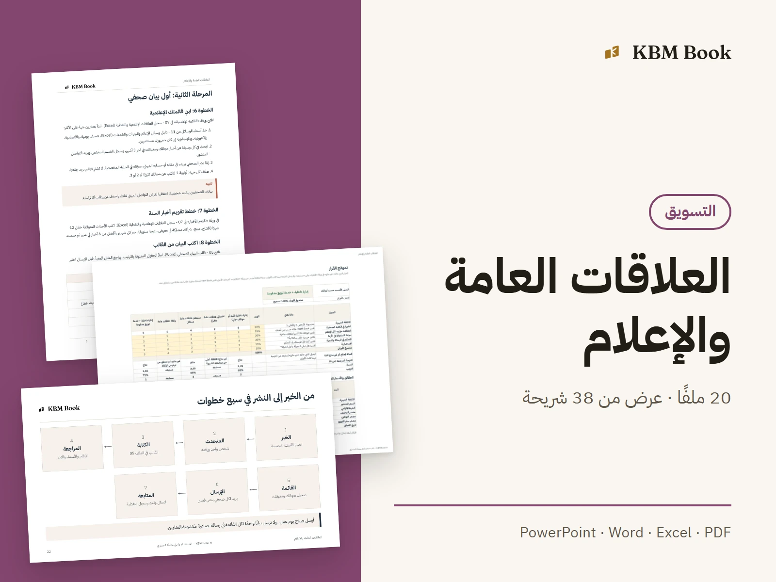 صورة منتج: العلاقات العامة والإعلام