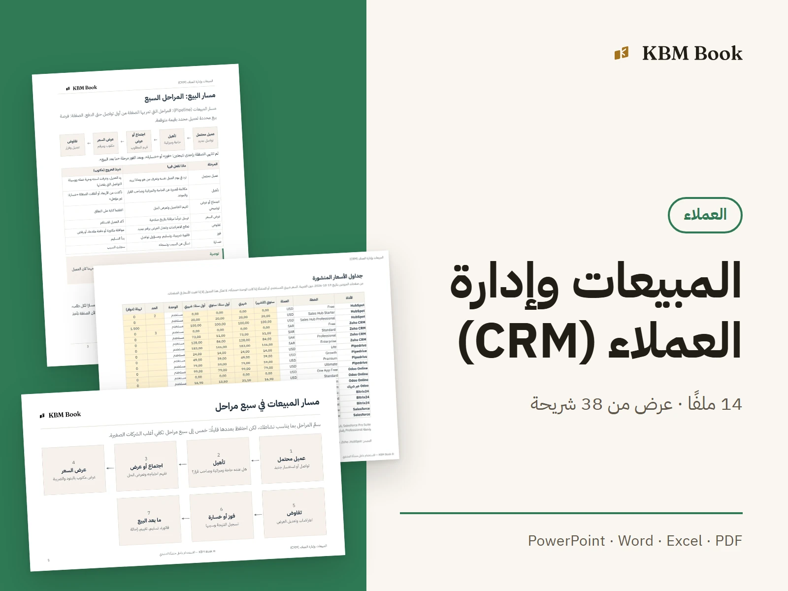صورة منتج: المبيعات وإدارة العملاء (CRM)