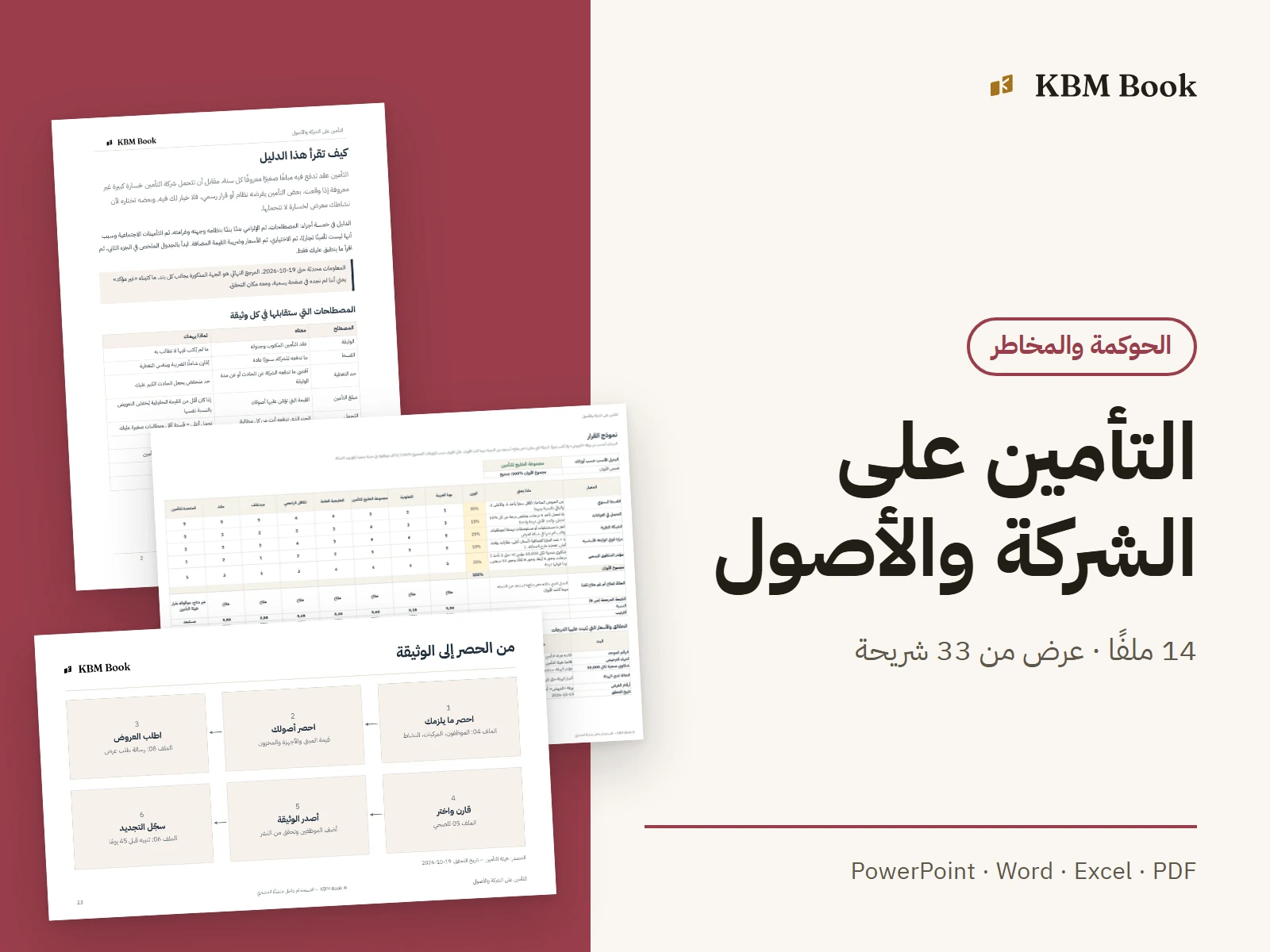 صورة منتج: التأمين على الشركة والأصول