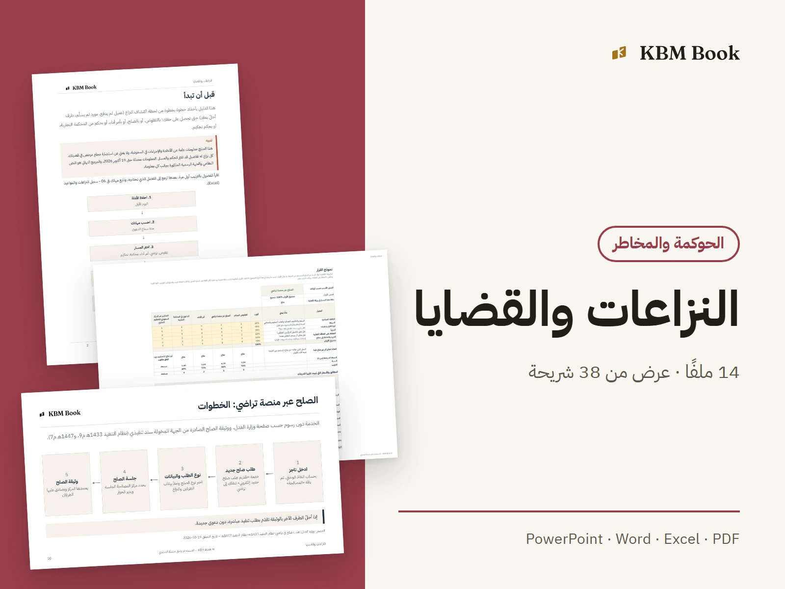 صورة منتج: النزاعات والقضايا