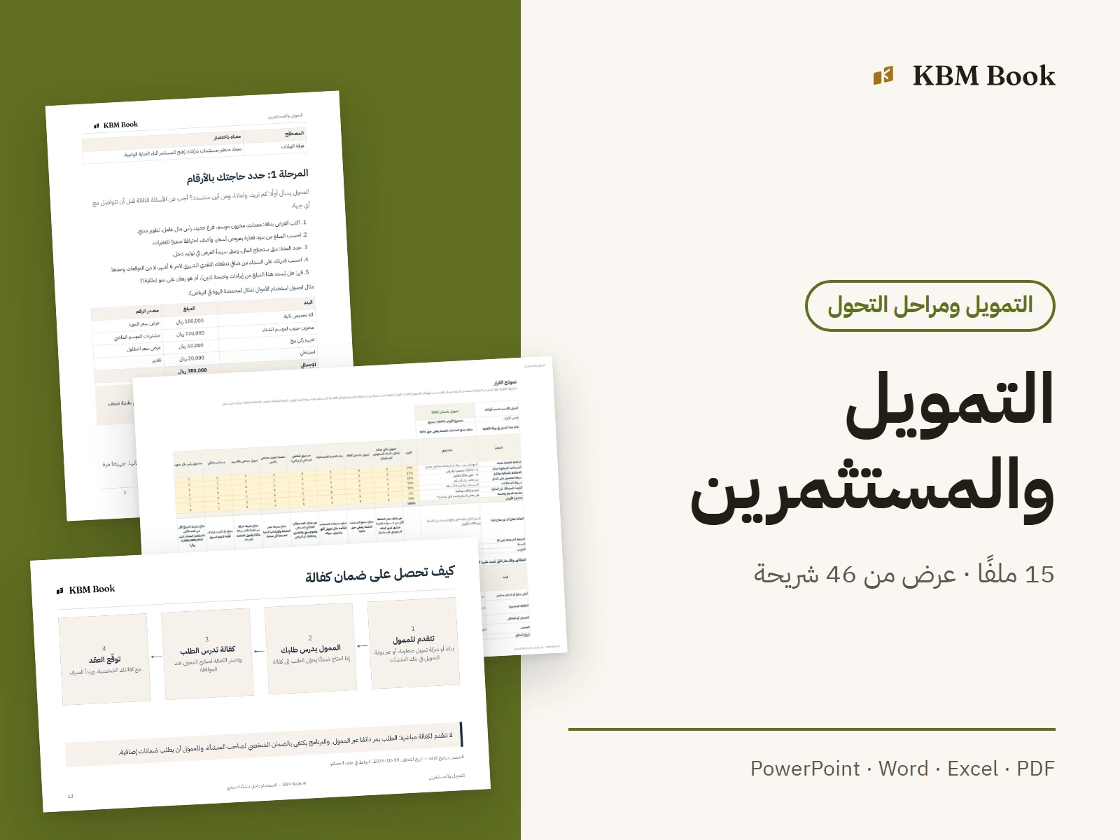 صورة منتج: التمويل والمستثمرين