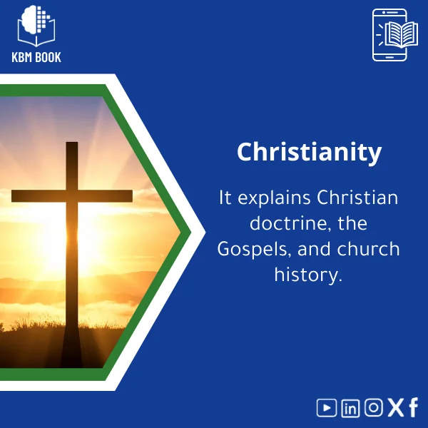 Christianity-book-en740 Christianity Book: Guide to Doctrine, Gospels, and History - Image 1