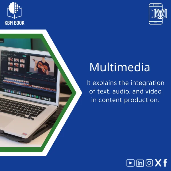 multimedia-en593 Multimedia Content Production Guide: Integrate Text, Audio, Visuals - Image 1