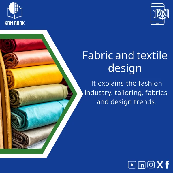 textile-design-en536 Textile Design Guide for Weaving, Printing, and Embroidery - Image 1